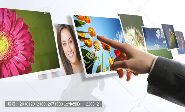 觸摸屏界面：在屏幕上手動(dòng)到達(dá)圖像