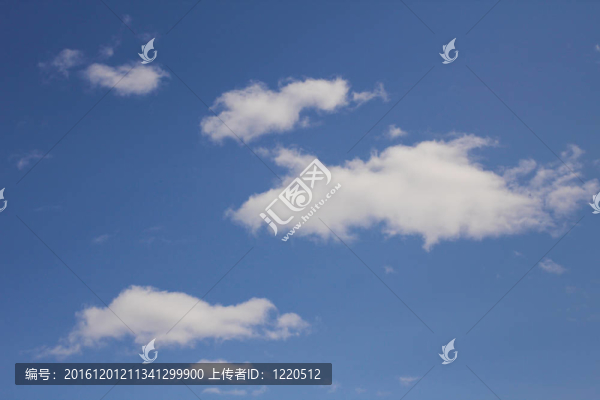 藍色的天空