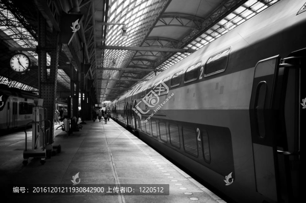 阿姆斯特丹火車(chē)站站臺(tái)