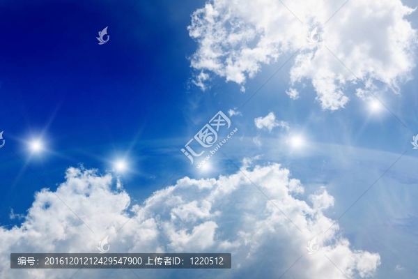 星星在太空中