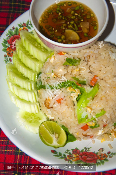 素菜炒飯