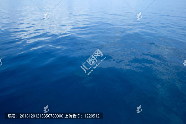 藍(lán)色的大海