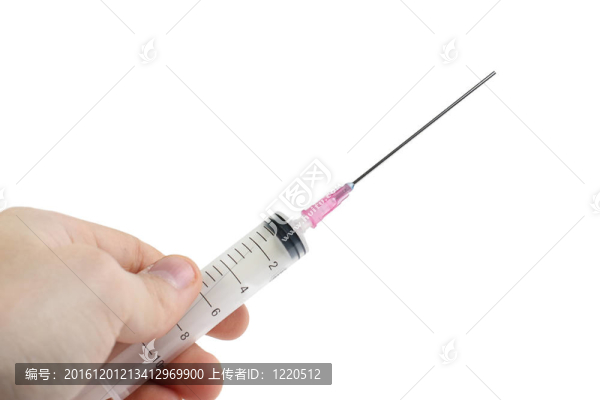 注射器在手