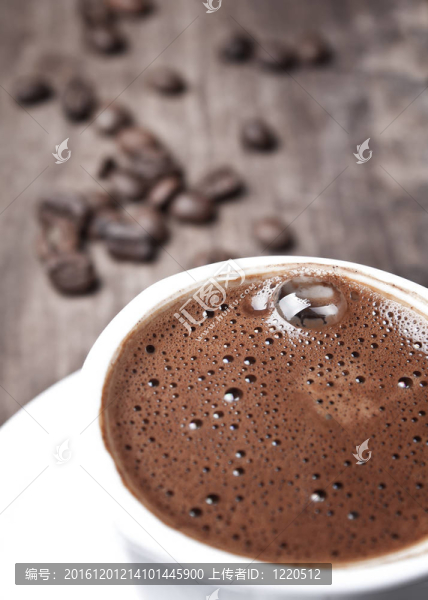 淺咖啡黑咖啡杯