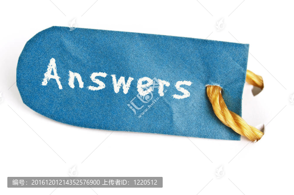 標(biāo)簽上的答案