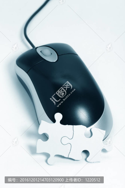 電腦鼠標(biāo)和拼圖游戲