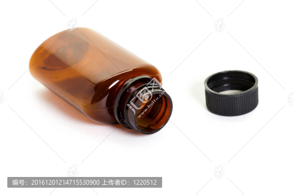 棕色的瓶子
