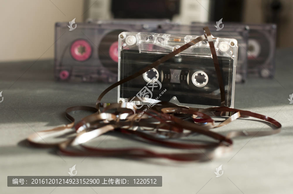 帶減磁帶的音頻磁帶盒