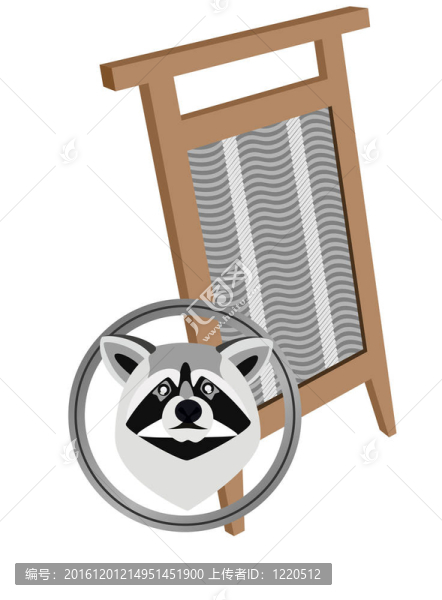 浣熊和板的清洗