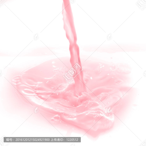 草莓牛奶飛濺