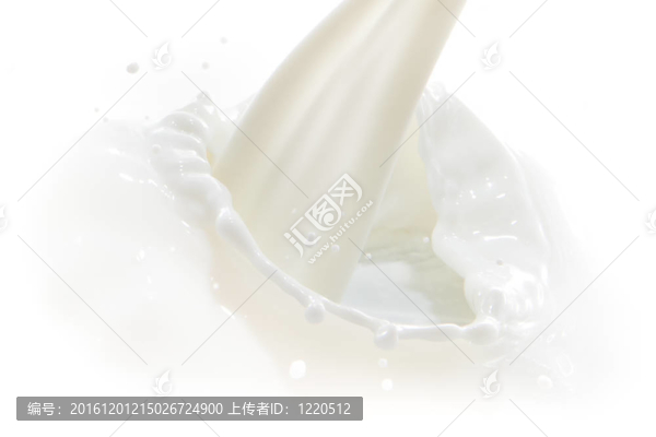 牛奶濺