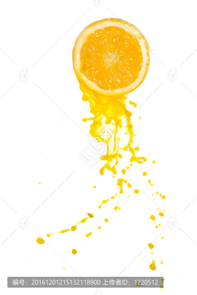 橙汁飛濺