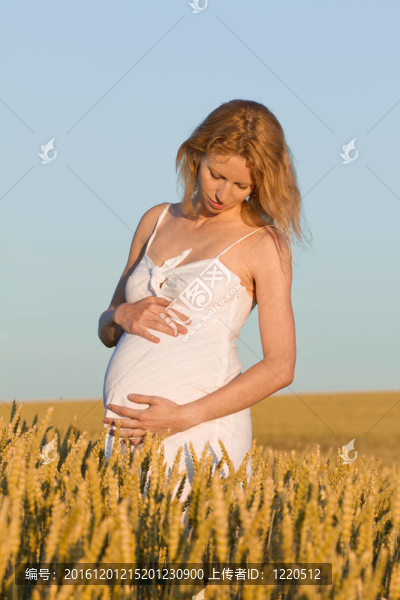 懷孕的女人