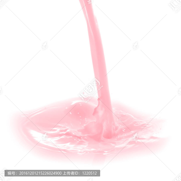 草莓牛奶飛濺
