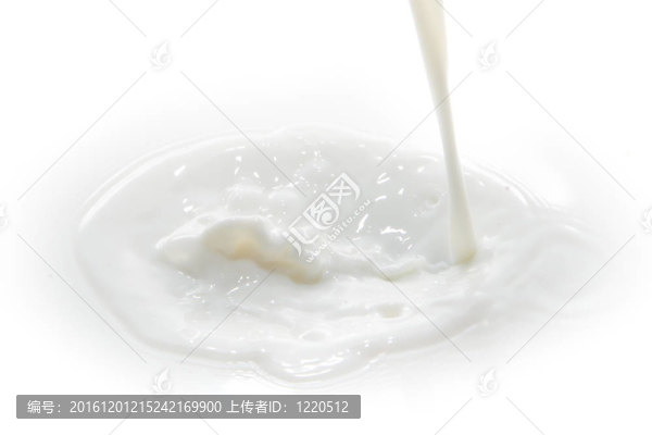 牛奶濺