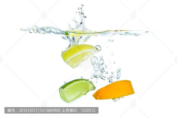 柑橘類水果飛濺