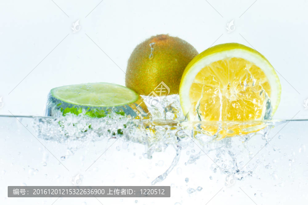 柑橘類水果飛濺