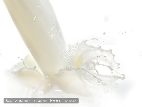牛奶濺