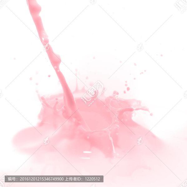 草莓牛奶飛濺