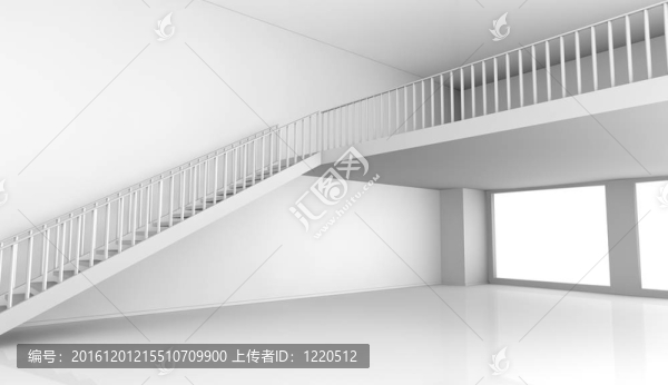 空蕩蕩的房間