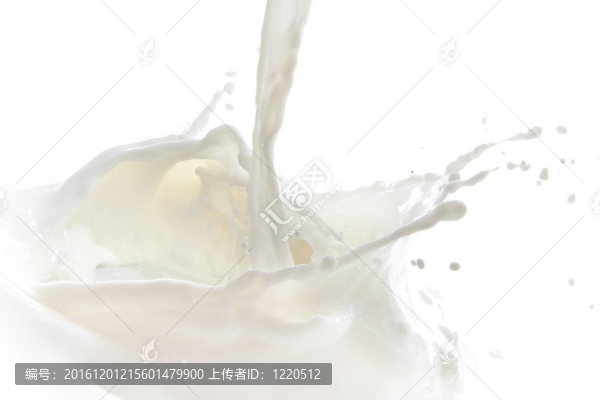 牛奶濺