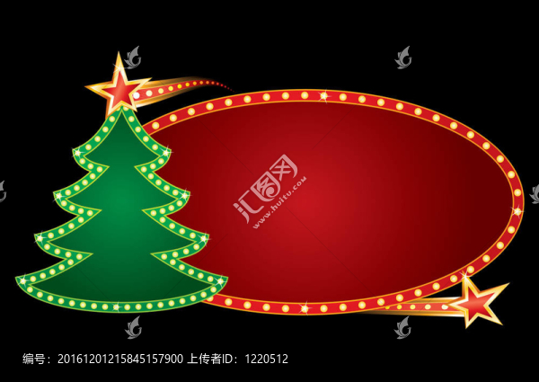 圣誕霓虹燈