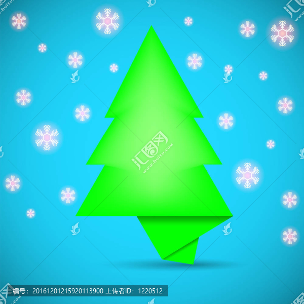 以圣誕樹為形式的語音泡泡。創(chuàng)意插畫圖
