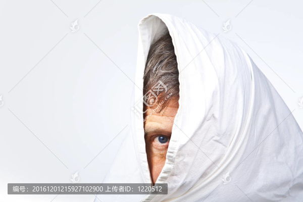 人臉部分覆蓋