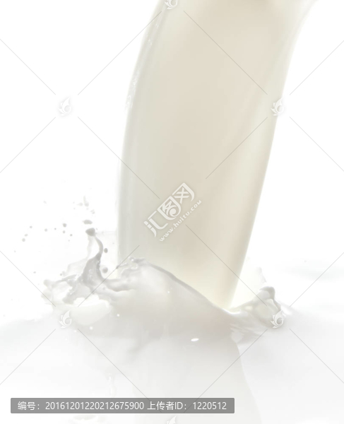 牛奶濺