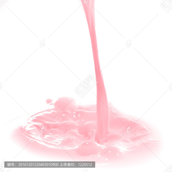 草莓牛奶飛濺