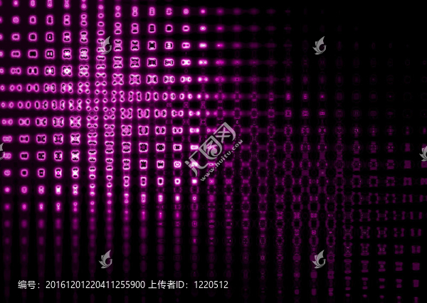 紫色的燈
