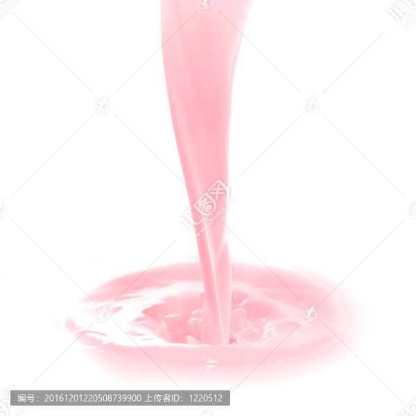 草莓牛奶飛濺