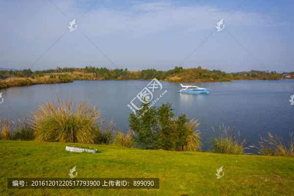 湖景