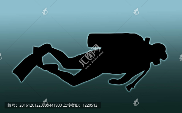 藍(lán)背潛水員