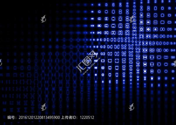 紫色的燈