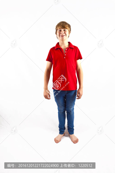 工作室里的男孩