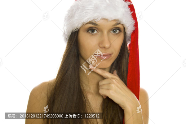 圣誕節(jié)的女人