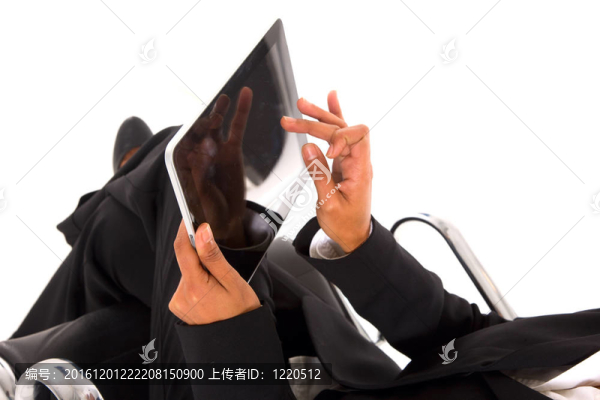 商人與平板