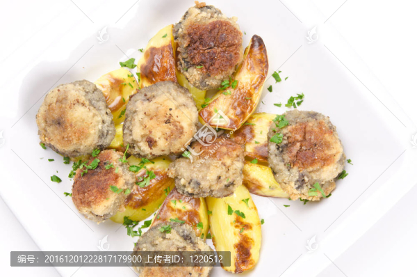 香菇土豆煎鍋