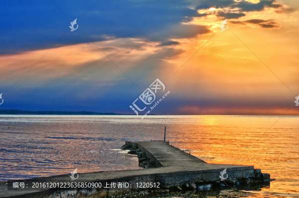 Torekov的日落