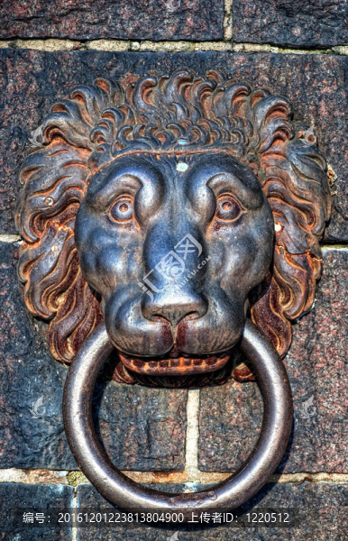 獅子頭門環(huán)