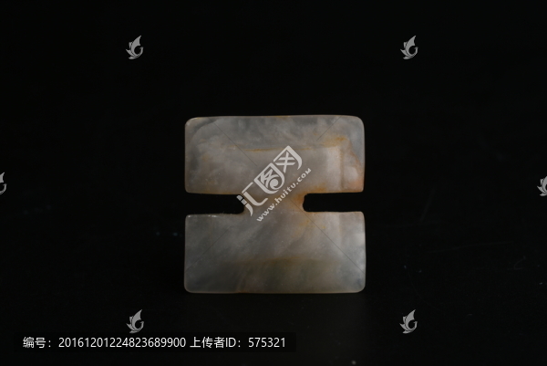 白玉,漢代工字玉珮