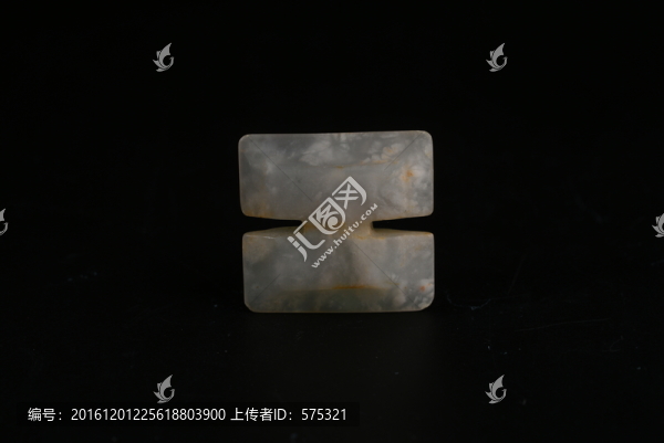 白玉,漢代工字玉珮