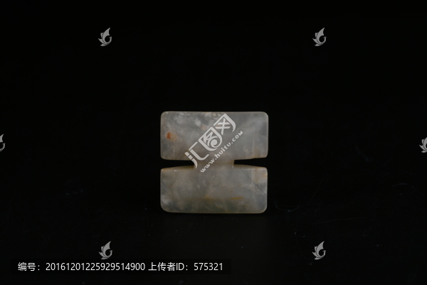 白玉,漢代工字玉珮