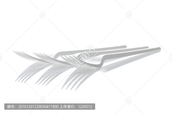 三塑料叉子