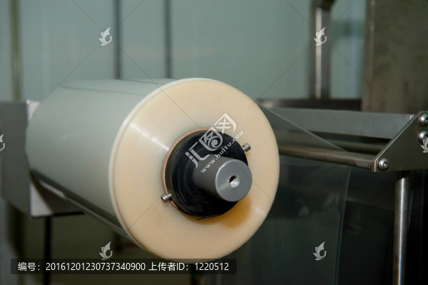 在機器上的包裝帶