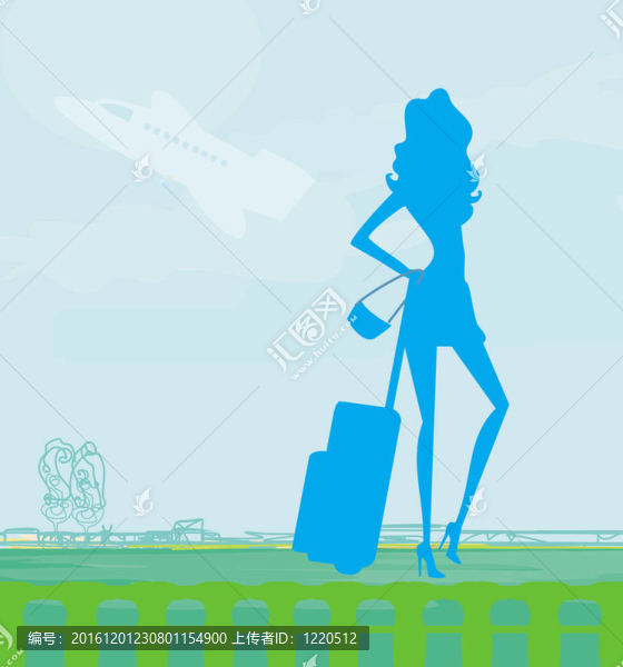 旅行的女孩