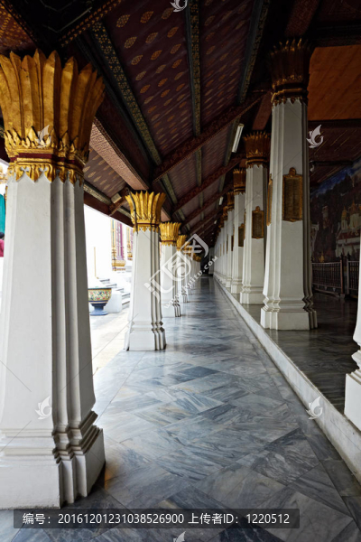 Ho,Phra,monthien廳列線性透視