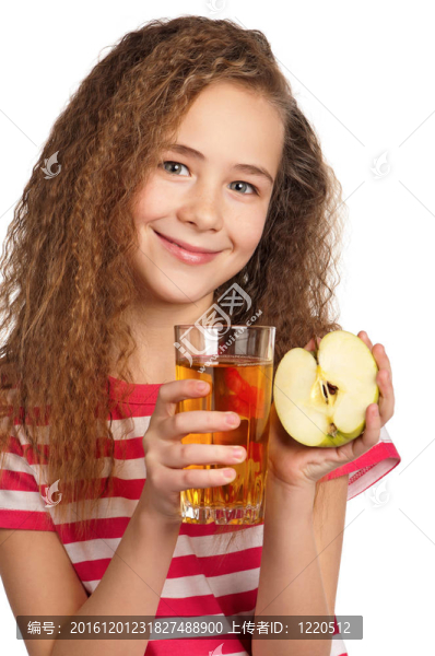 蘋果汁女孩