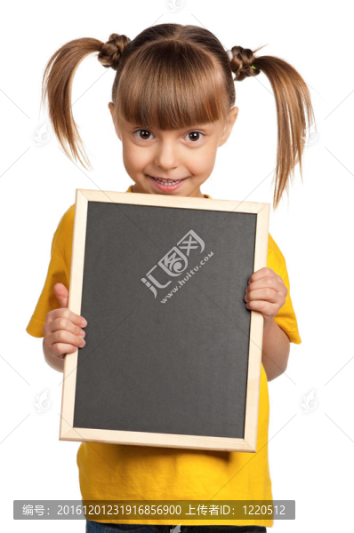 女孩的黑板